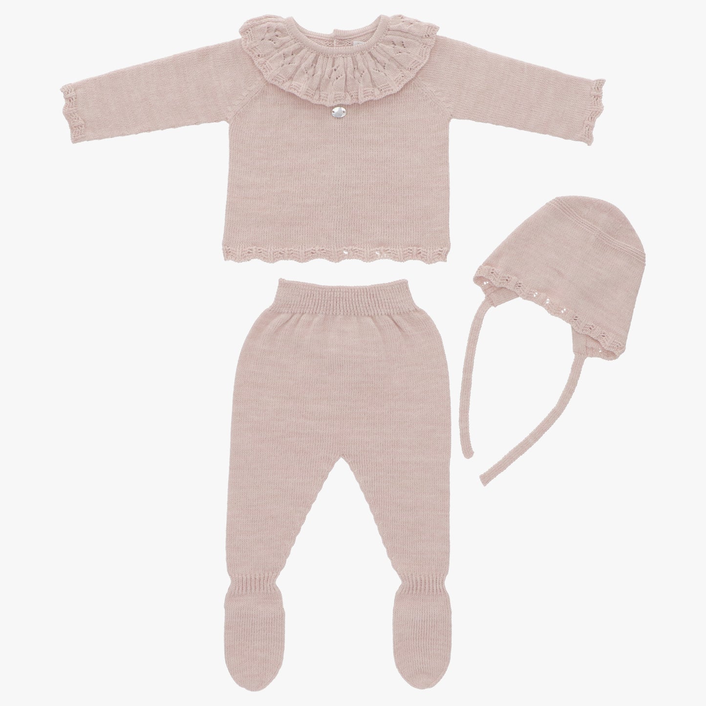 Martin Aranda Knit 3Pc Baby Set