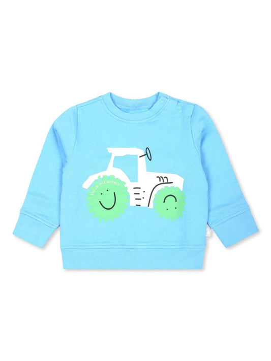 Stella McCartney Baby Tractor Print Sweatshirt