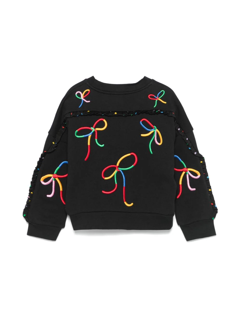 Stella McCartney Embroidered Bows & Polka Dots Sweatshirt