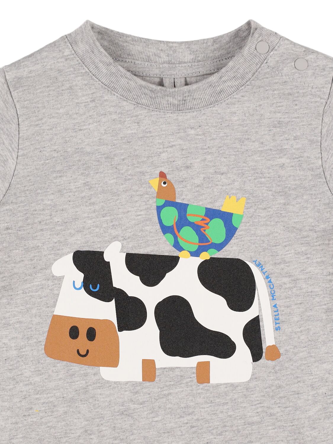 Stella McCartney LS Baby Sleeping Cow T-shirt