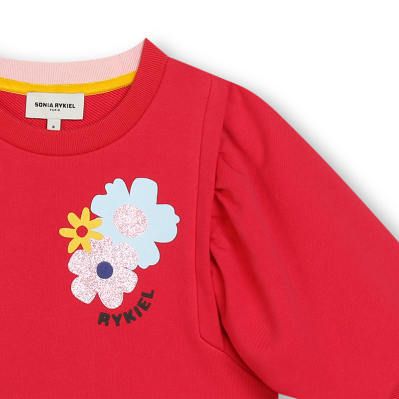 Sonia Rykiel SS Glitter Daisies Sweater Dress