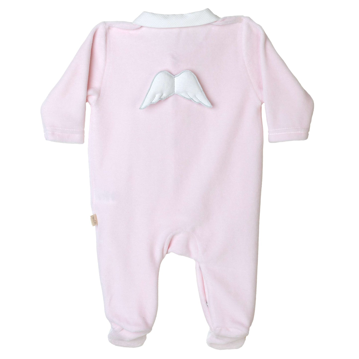 Baby Gi Angel Velour Footie