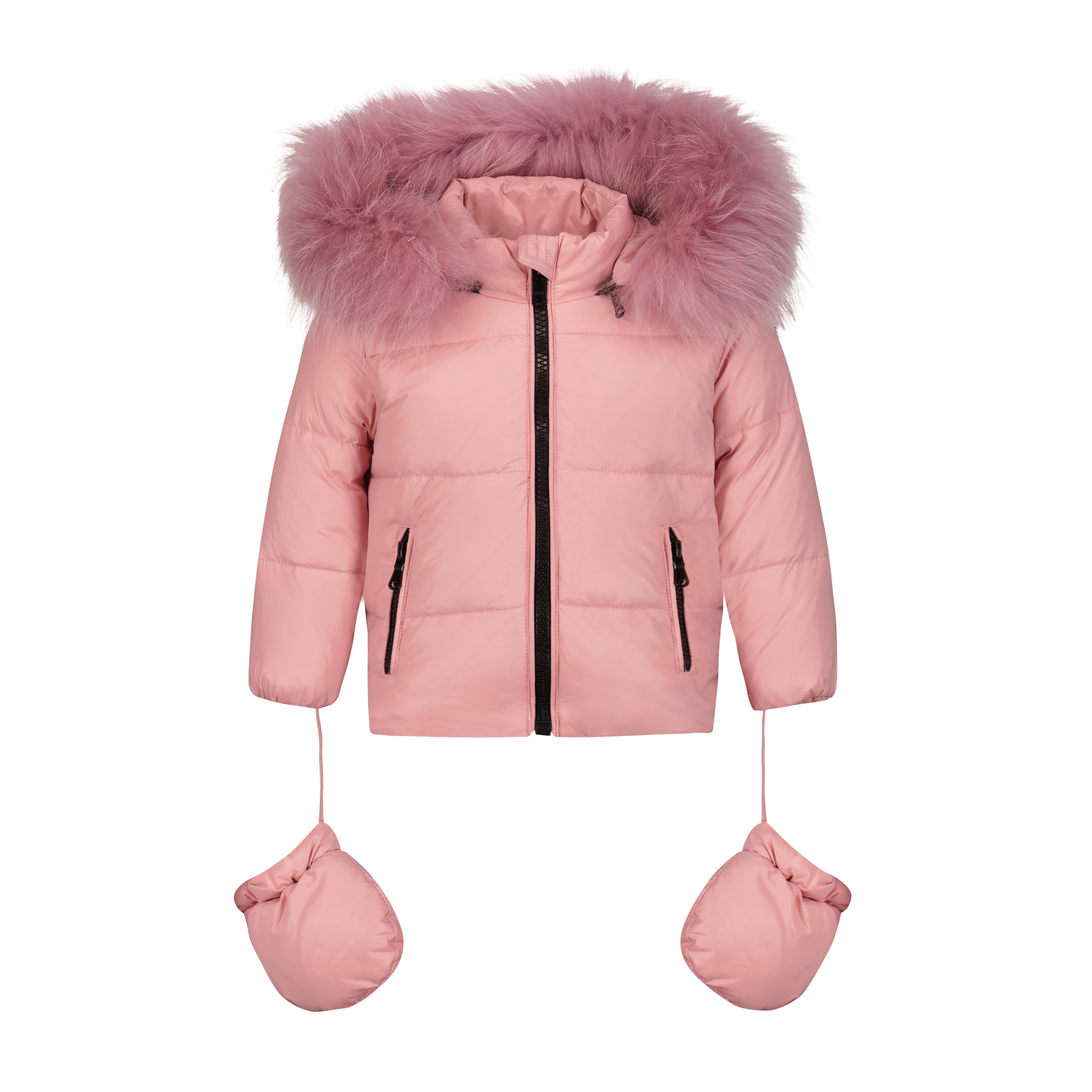 Buy The Children's Place Baby Girls White Faux Fur Jacket - NNNOW.com