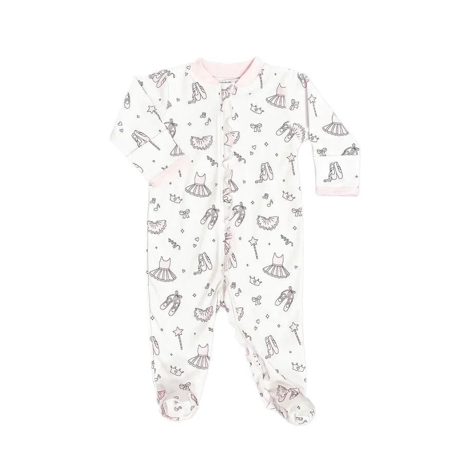 Noomie Zip Up Ballerina Footie