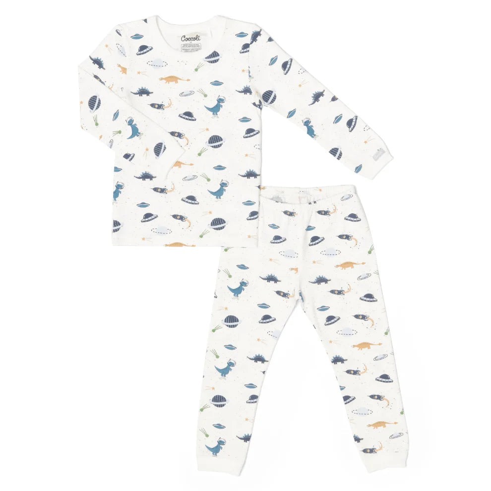 Coccoli LS Space Dinosaur Pajama