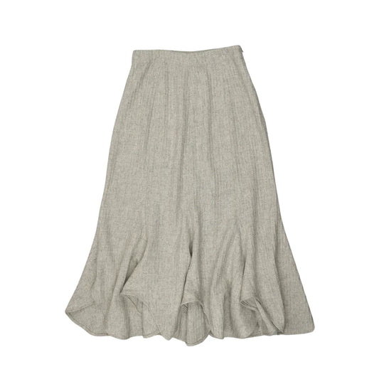 Coco Blanc Wool Maxi Skirt