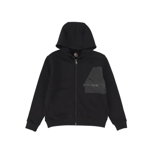 Colmar Nylon Patch Zip Up Hoodie