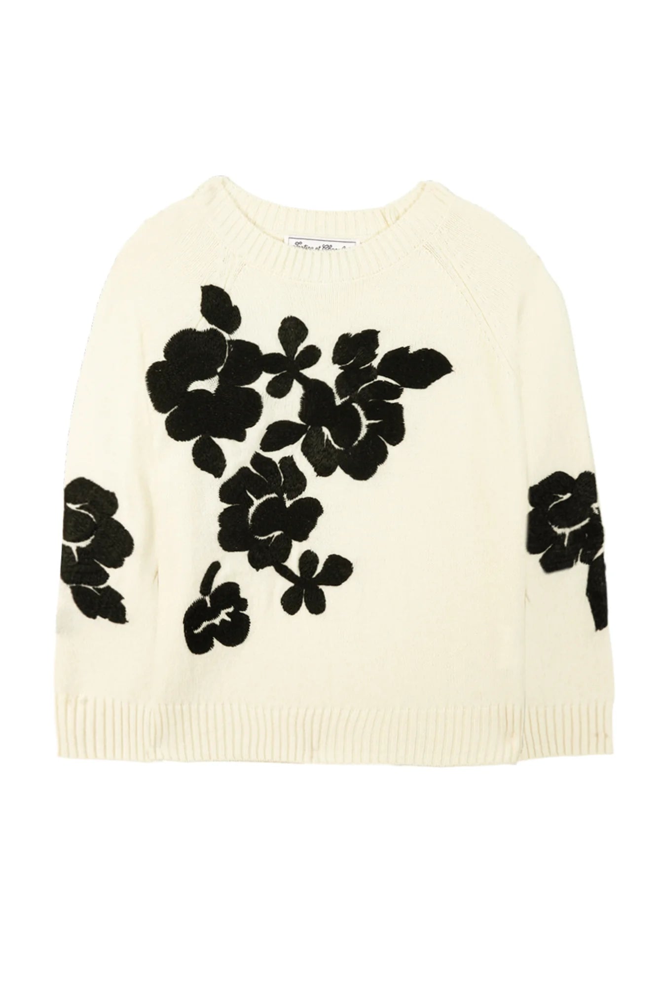 Tartine Floral Knit Sweater