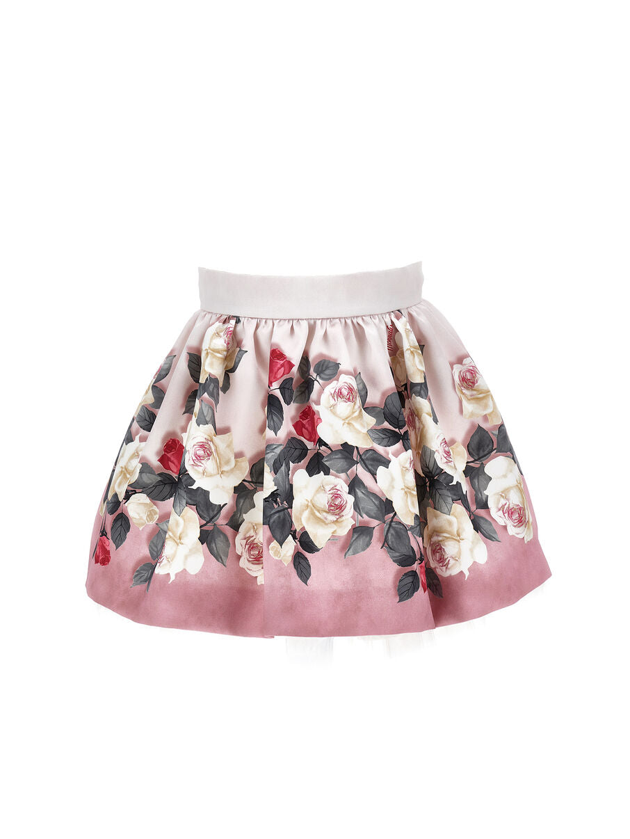 Monnalisa Fantasia Mikado St. Rose Skirt