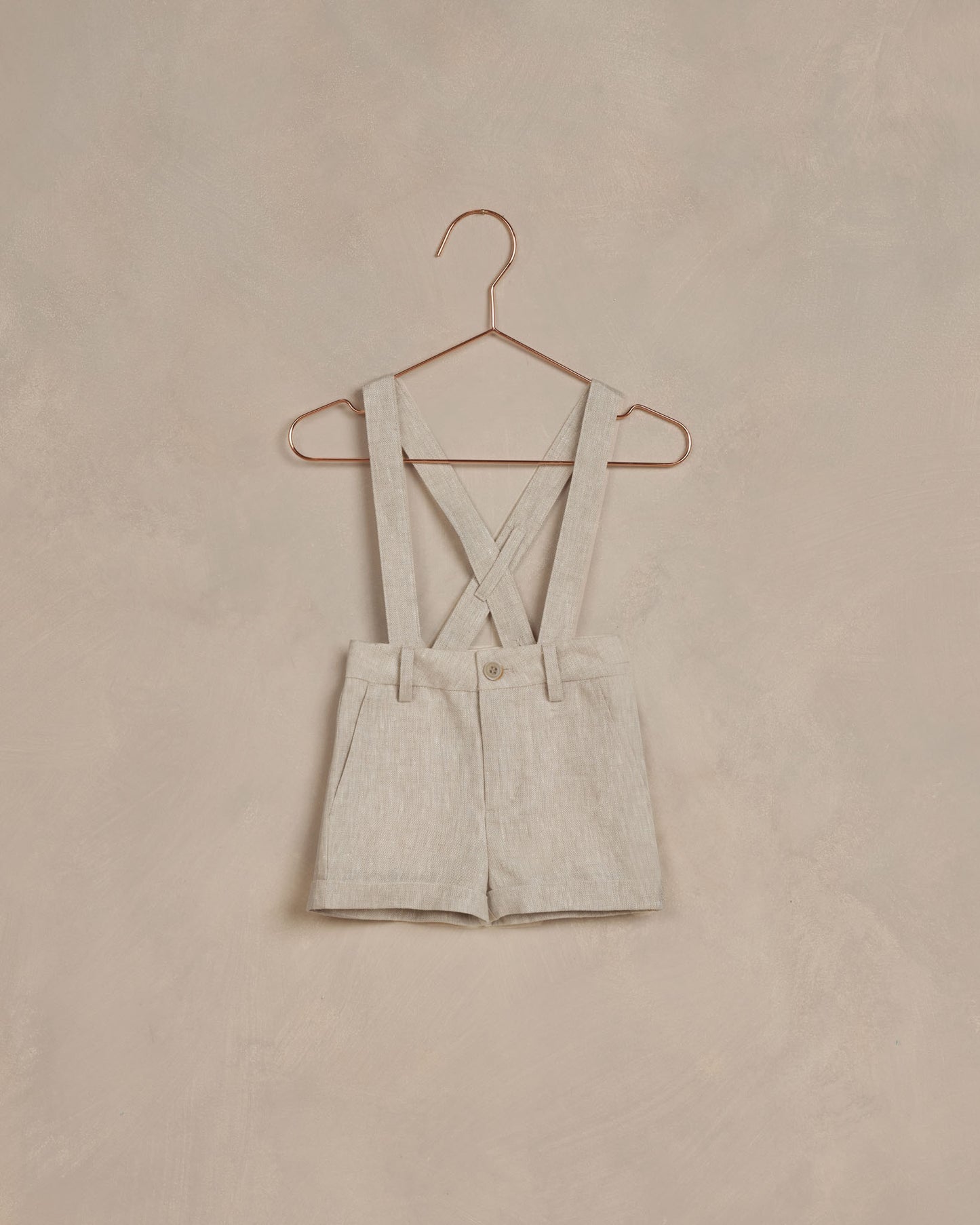 Noralee Linen Suspender Shorts