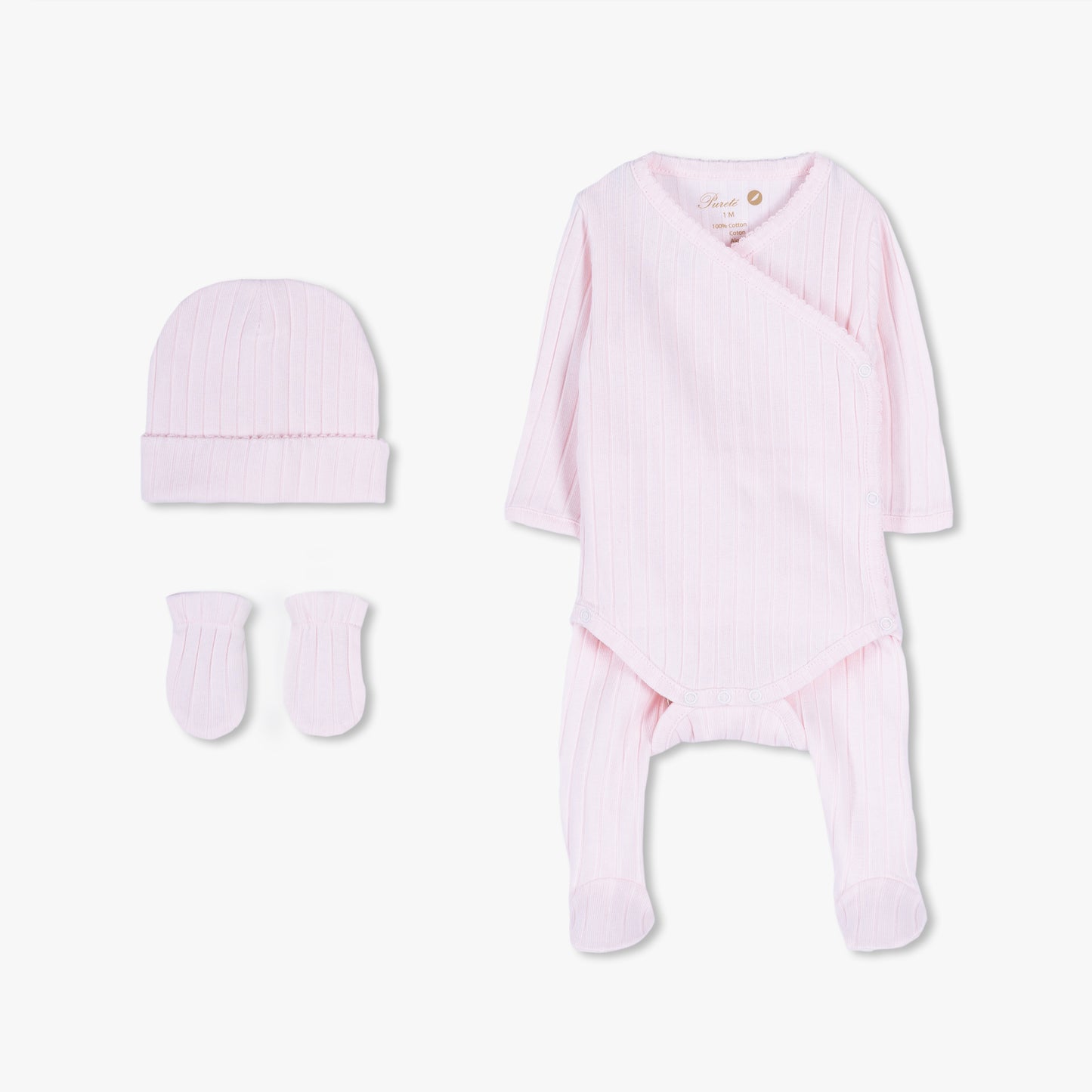 Purete du Babe 4Pc Layette Set