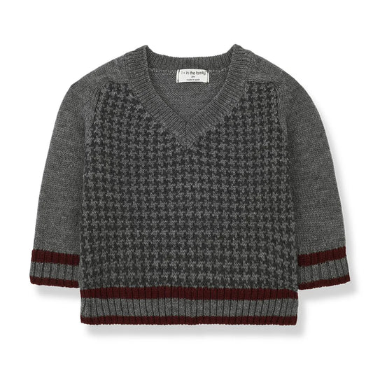 One + In the Family Roderic Jacquard Sweater