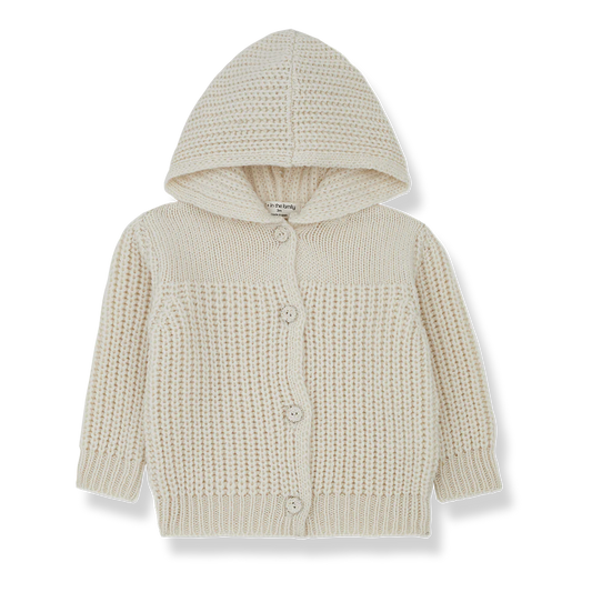 One + In the Family SIMO-bb Knit Hooded Jacket