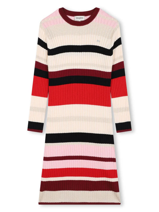 Sonia Rykiel Striped Knit Maxi Dress