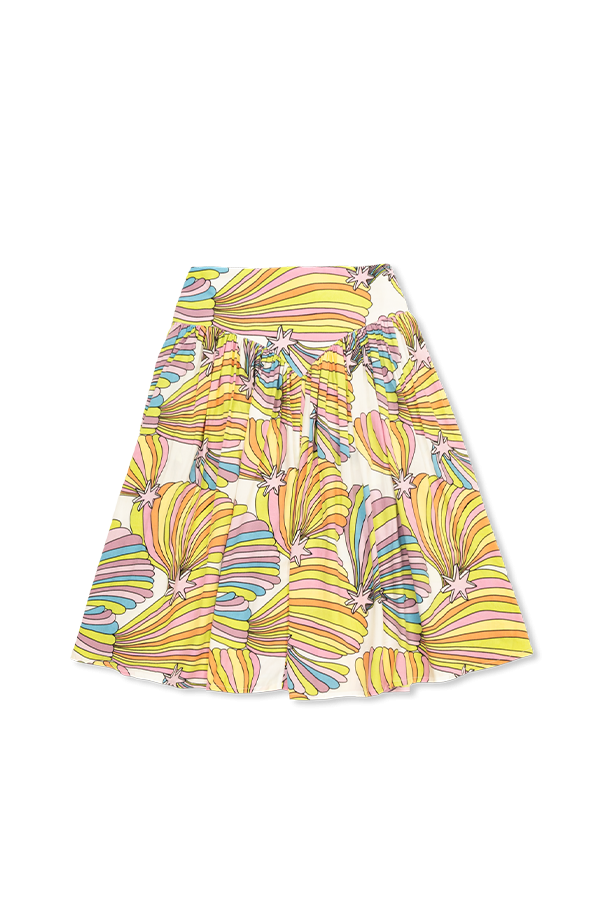 Stella McCartney Rainbow Wave Skirt