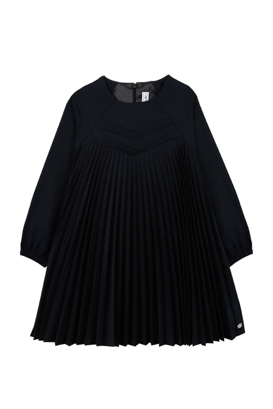 Tartine LS Pleated Dress