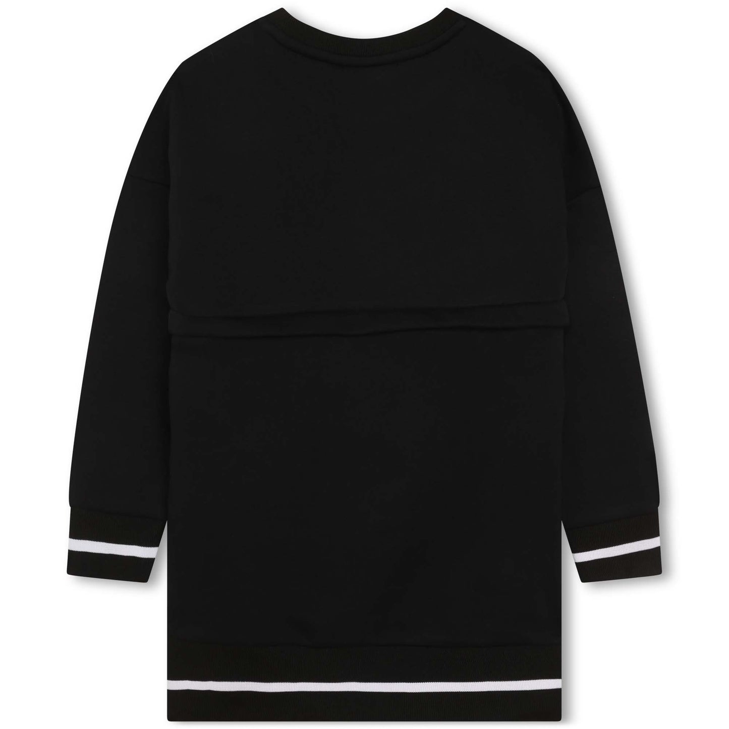 Karl Lagerfeld Sweater Dress w/ Front Logo Print