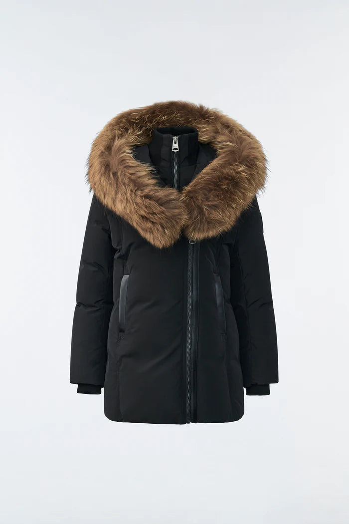 Mackage LEELEE-F Girls Fur Trim Down jacket