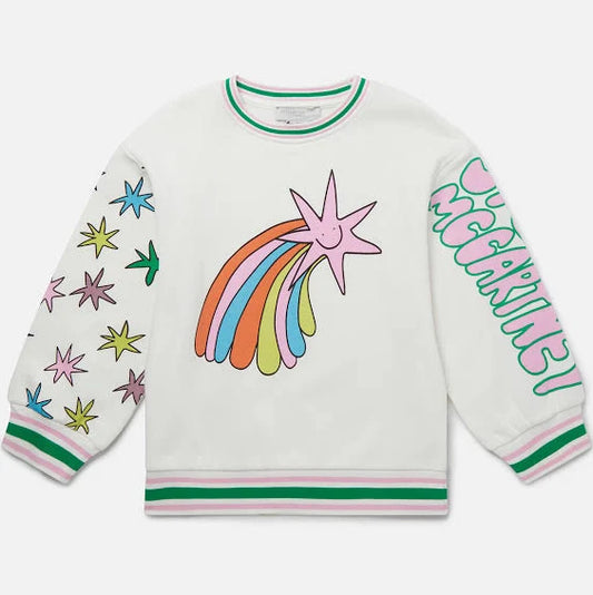 Stella McCartney Scribble & Shooting Stars Sweatshirt