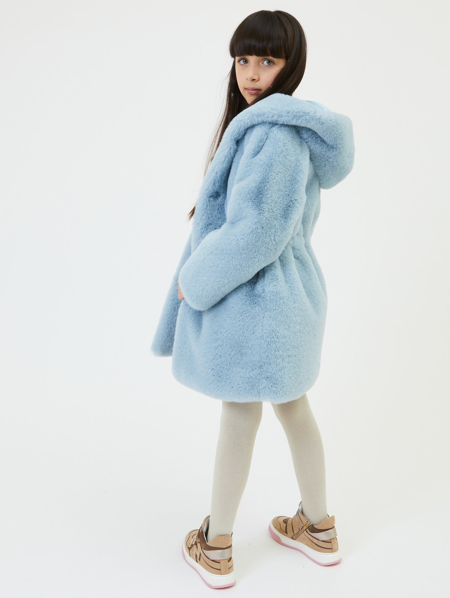 Monnalisa fur coat online