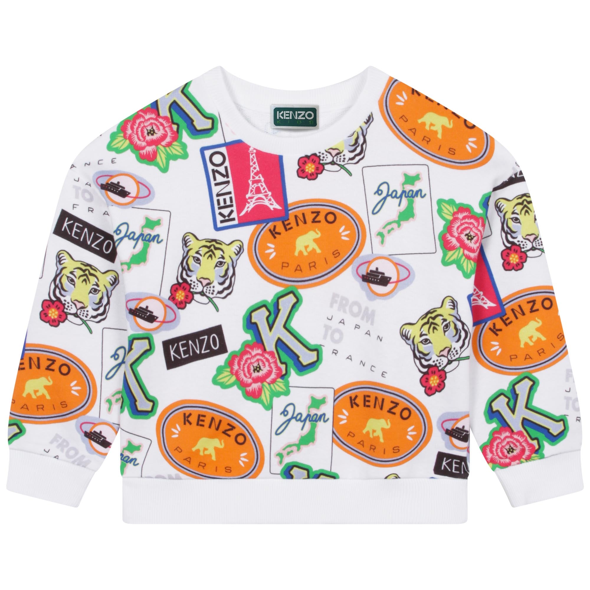 Kenzo multi cheap logo sweatshirt