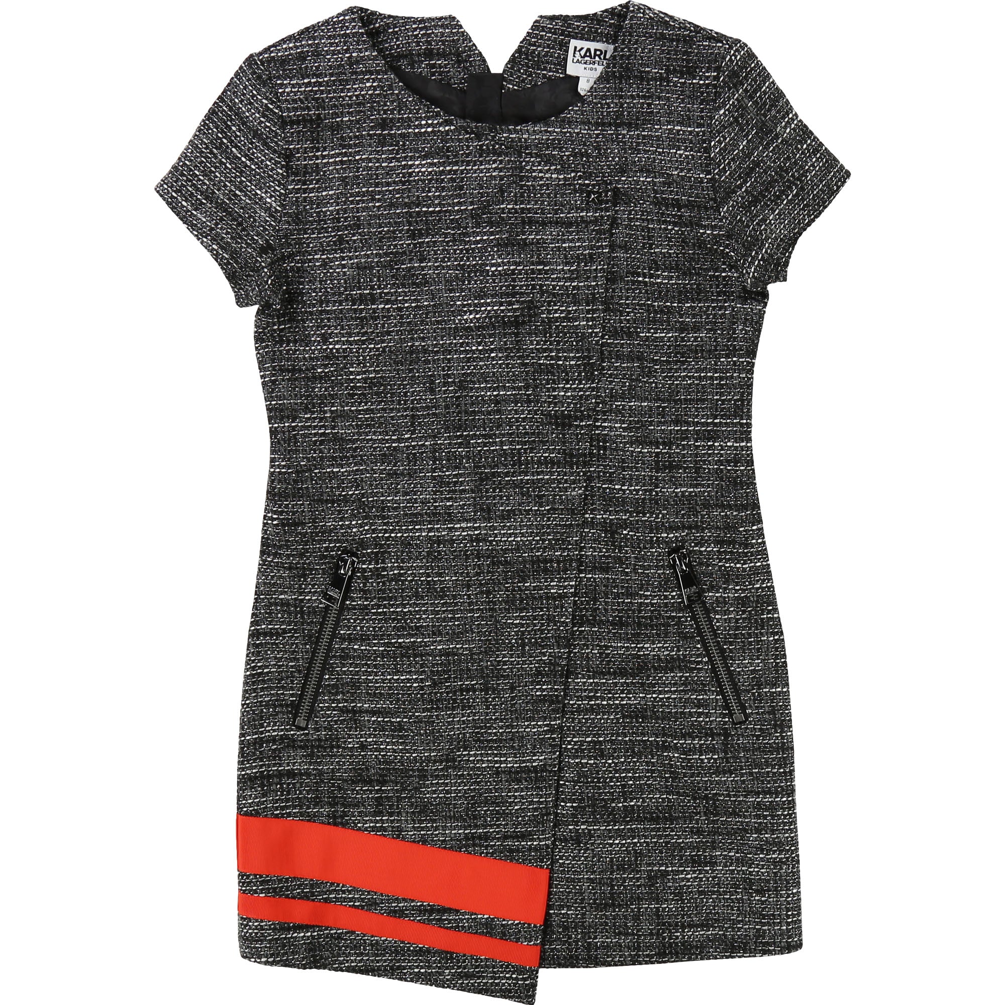 Karl lagerfeld tweed shift clearance dress