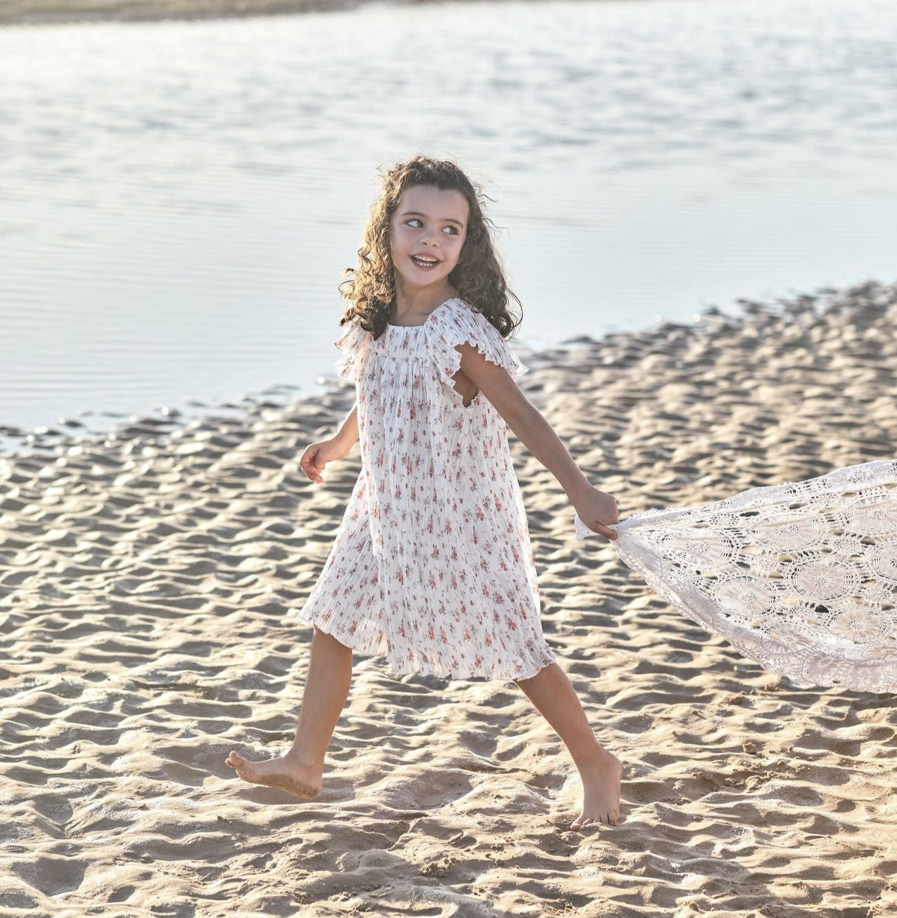 Tartine et Chocolat Russian Print Dress